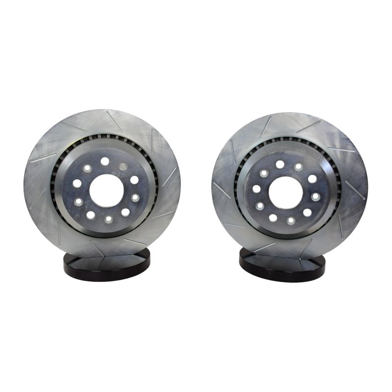 Jeep Wrangler JL Brake Rotors (2) - Rear - Baer Brakes - Slot/Zinc Finish - `18-`26